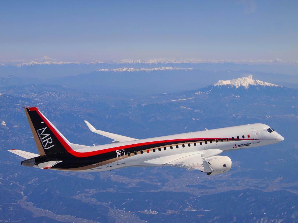 三菱航空機のＭＲＪ（同社提供）