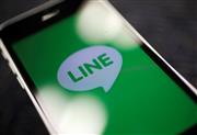 無料通信アプリＬＩＮＥのスマホ画面（ロイター）