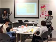 テンプスタッフが開催する「働きたい・働き続けたいママ向けセミナー」。子育て中の女性を中心に、時短や週５日未満の制限勤務の派遣が人気だ＝１月、東京都新宿区