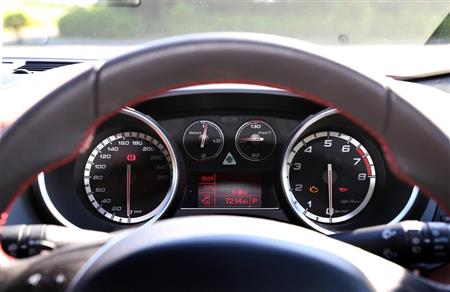 筒状の２眼式メーター