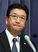 不正アクセスによって大量の個人情報が流出し、会見するＪＴＢの高橋広行社長＝１４日午後、東京都千代田区（桐原正道撮影）