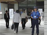 不正会計問題で経営再建中の東芝の株主総会＝２２日、東京都墨田区・両国国技館（黄金崎元撮影）