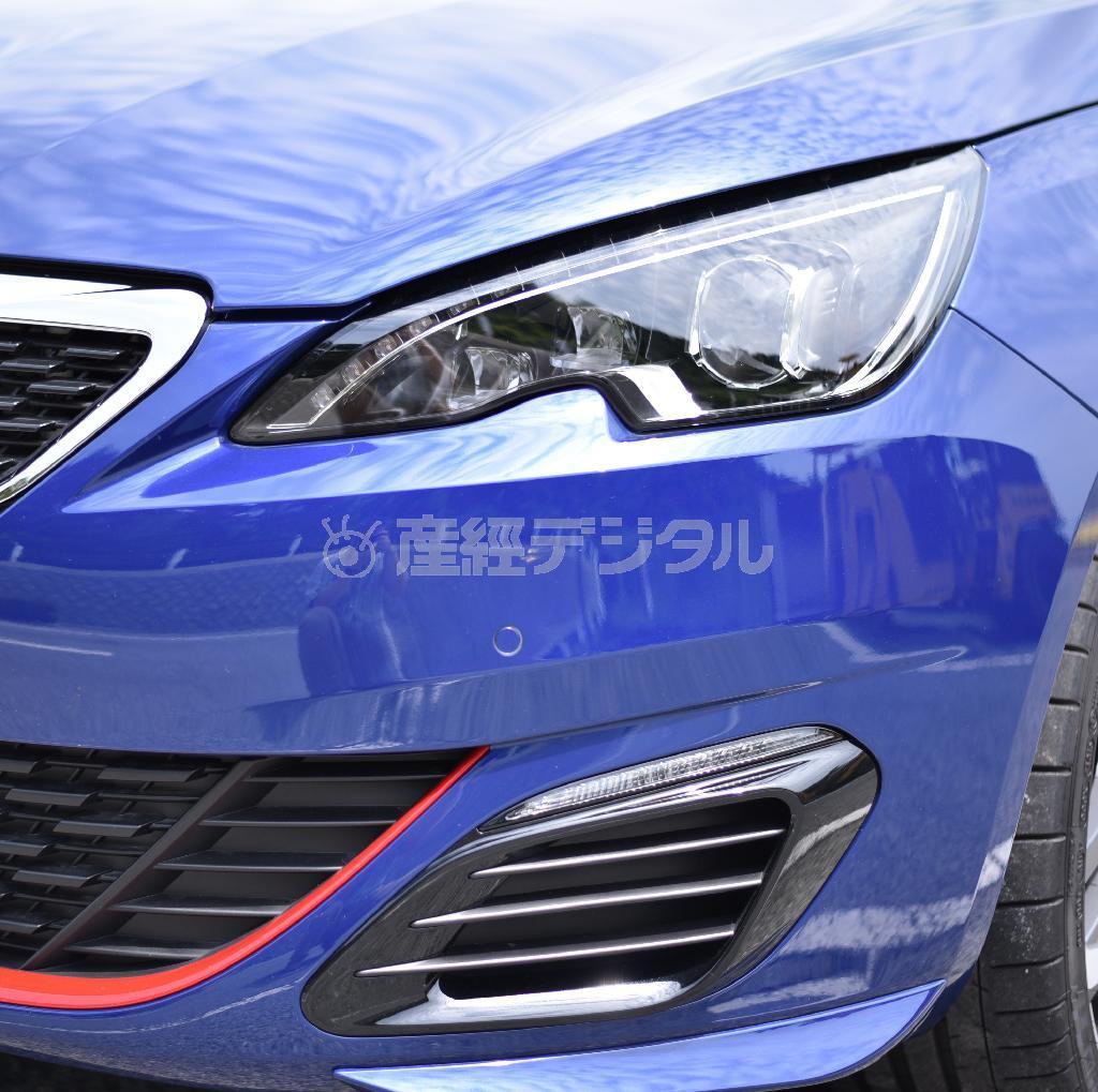 目ヂカラはトレードマークのライオン並？プジョー・３０８ＧＴｉ