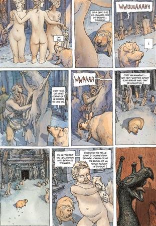 二コラ・ド・クレシー／『氷河期』(C)Futuropolis Musee du Louvre editions 2005