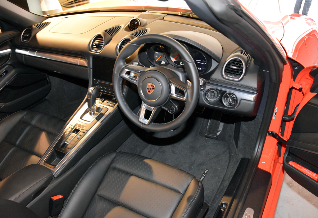 ボクスターのインテリア