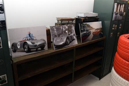 ポルシェ７１８の歴史を紹介するスペース