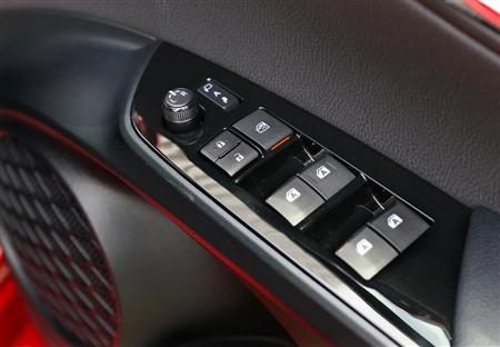 スイッチ類は非常に質感が高かった