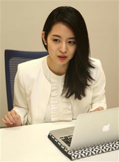 「ＡｉｒＳｏｌ」社長で現役ＣＡでもある片山裕子さん＝大阪市内