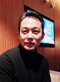 産経新聞の取材に応じる花蜜伸行被告=3月2日、東京都港区(大竹直樹撮影) 産経新聞の取材に応じる花蜜伸行被告=3月2日、東京都港区(大竹直樹撮影)