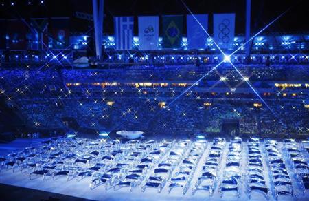 リオ五輪の開会式のアトラクション（クロスフィルター使用・共同）