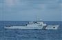 尖閣諸島の接続水域で確認された中国海警局の「海監７００８」＝７日（海上保安庁提供）
