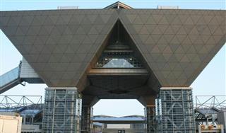 多くの国際会議や見本市などが開催されている東京ビッグサイト（東京国際展示場）＝東京都江東区