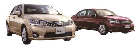 ２０１２年に発売された１１代目カローラ（現行モデル）