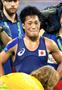 リオ五輪レスリングのグレコローマン男子５９キロ級、決勝に敗れた「銀」の太田忍＝１４日、カリオカアリーナ（川口良介撮影）