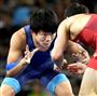 頭脳派の樋口黎は冷静なレスリングで頂点に肉薄し、銀メダルを手にした（川口良介撮影）