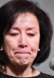 高畑裕太容疑者について話す高畑淳子さん=26日午前、東京都千代田区(納冨康撮影) 高畑裕太容疑者について話す高畑淳子さん=26日午前、東京都千代田区(納冨康撮影)