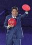 【リオデジャネイロ五輪】閉会式に登場した安倍晋三首相＝２１日、マラカナン競技場（川口良介撮影）