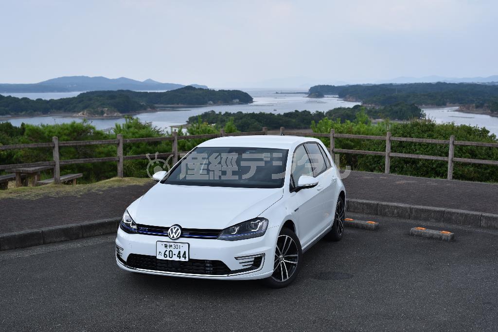 志摩の多島美をバックに。ゴルフＧＴＥ