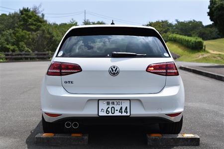 右側のリアコンビランプにはひときわ明るく光るリアフォグランプも内蔵。ゴルフＧＴＥ