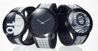 ソニーが開発する時計「FESWatchU」(同社提供) ソニーが開発する時計「FESWatchU」(同社提供)