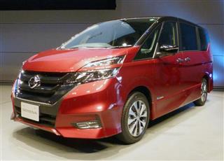 全面改良し、自動運転技術を採用した日産自動車の「セレナ」 全面改良し、自動運転技術を採用した日産自動車の「セレナ」