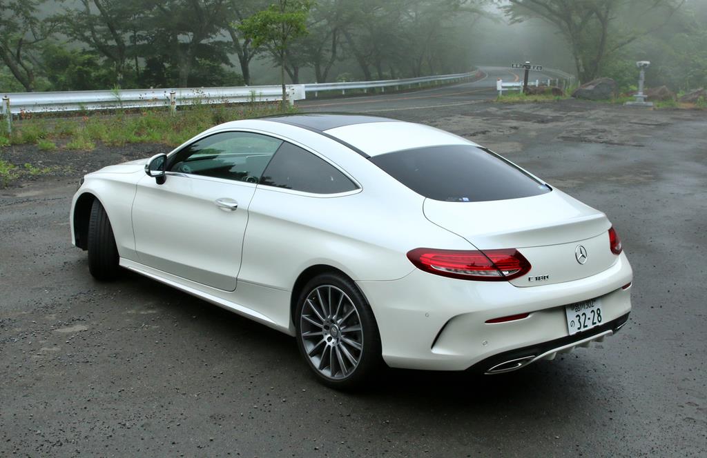 斜め後ろからの“絶景”