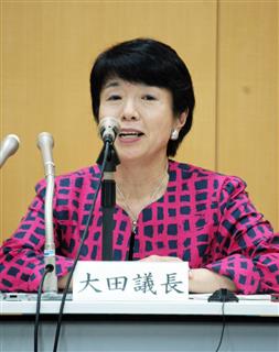 規制改革推進会議の議長に就任した大田弘子氏=12日、東京都千代田区(中村智隆撮影) 規制改革推進会議の議長に就任した大田弘子氏=12日、東京都千代田区(中村智隆撮影)