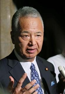 甘利明氏（桐原正道撮影）