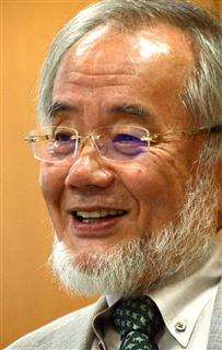 オートファジーの研究で知られる東京工業大学の大隅良典栄誉教授＝横浜市緑区（寺河内美奈撮影）