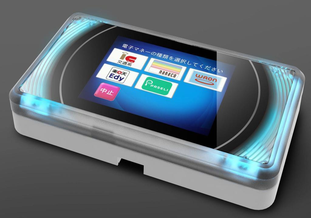 セガとコナミが共同展開する電子マネーサービス向け機器のイメージ