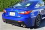 レクサスの高性能クーペ「ＲＣ Ｆ」。カラーは「ヒートブルーコントラストレイヤリング」