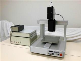 従来の形状測定器に比べ、測定速度や精度が大幅にアップした「光コム形状測定器」