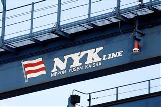 日本郵船のロゴ（ロイター）