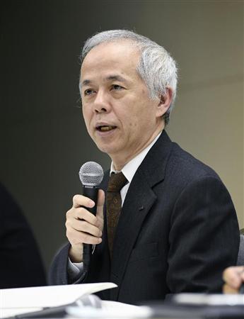 記者の質問に答える東京電力ホールディングスの広瀬直己社長＝３１日午後、東京・内幸町