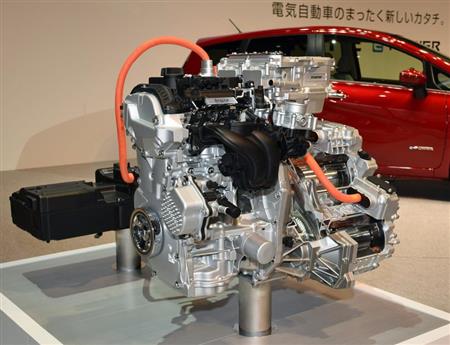 一体型のパワートレイン