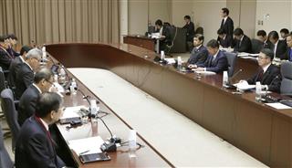 経産省で開かれた高速炉開発会議の第３回会合＝３０日午前