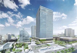 三井不動産が東京都江東区の豊洲地区に建設する大規模複合施設のイメージ