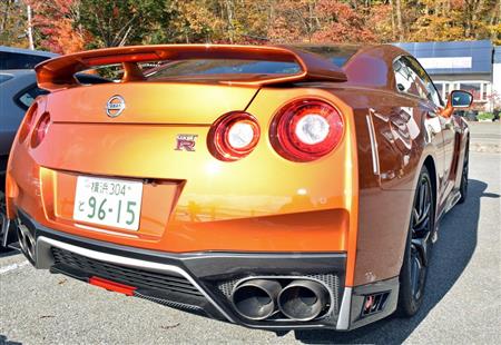 ほかのクルマにはない唯一無二のデザイン。これならひと目でＧＴ－Ｒだとわかる