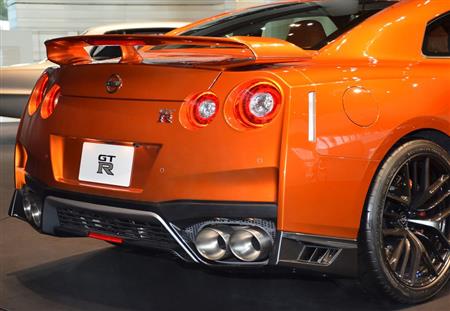 日産ＧＴ－Ｒ（Ｒ３５）の２０１７年モデル＝日産グローバル本社ギャラリー