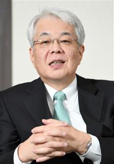 りそなホールディングスの東和浩社長＝５日、東京都江東区