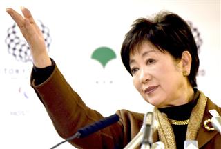 小池百合子都知事も連発した「レガシー」は４位に＝都庁（酒巻俊介撮影）