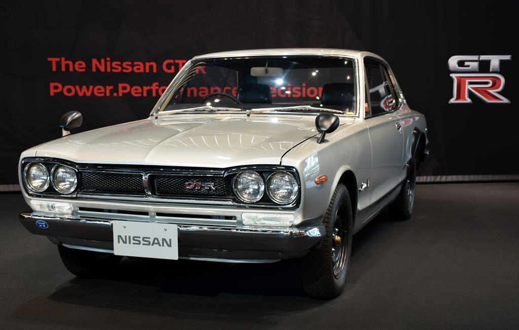 初代スカイライン２０００ＧＴ－Ｒ（通称ハコスカ）＝日産グローバル本社ギャラリー