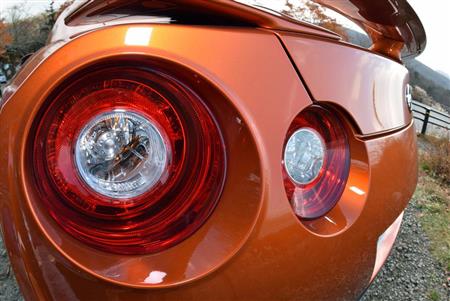 ＧＴ－Ｒの象徴、４灯の丸形テールランプ