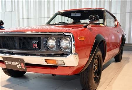 ２代目スカイライン２０００ＧＴ－Ｒ（通称ケンメリ）。日産でも所有台数はわずか２台＝日産グローバル本社ギャラリー
