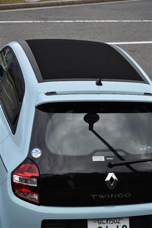 キャンバストップは欧州コンパクトのお約束。ルノー・トゥインゴ