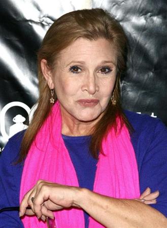 死去したキャリー・フィッシャーさん（ゲッティ＝共同）