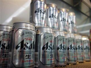アサヒビールの「スーパードライ」 アサヒビールの「スーパードライ」