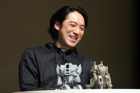 現代美術家の倉田光吾郎氏＝２０１６年３月１９日、東京都稲城市