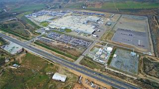 トヨタ自動車のメキシコ工場。メキシコに進出した日本車各社は危機感を強めている