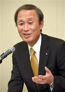 合同インタビューに答える経団連の工藤泰三副会長＝３０日午後、東京・大手町の経団連（酒巻俊介撮影）